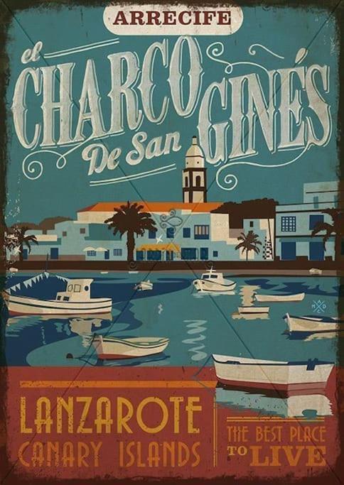 La Chalanita Studio - El Charco De San Gines Διαμέρισμα Arrecife  Εξωτερικό φωτογραφία